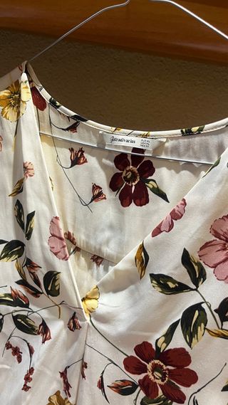 Camisa estampada flores