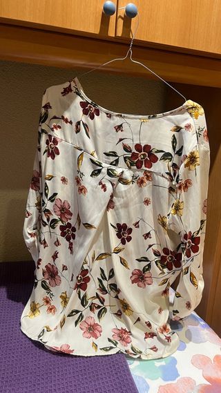 Camisa estampada flores