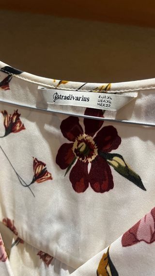 Camisa estampada flores