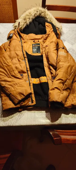 Chaquetón marrón Nukutavake talla M