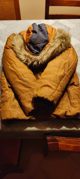 Chaquetón marrón Nukutavake talla M