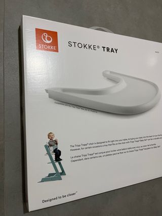 Vassoio Stokke Tripp Trapp Bianco Nuovo