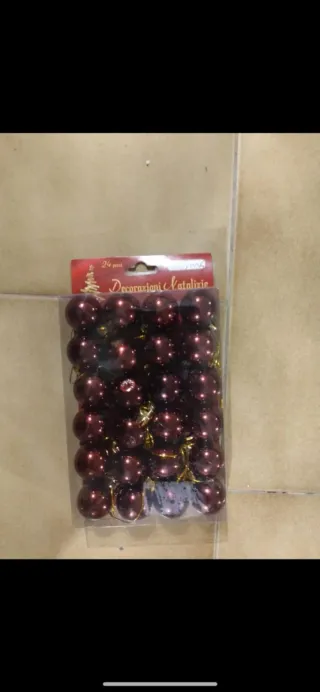 24 Palle di Natale Rosse e Oro