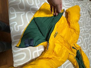 Chaqueta Tommy Hilfiger Plumas Amarilla