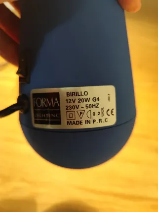 Lampada da tavolo Birillo d'Ax nuova.