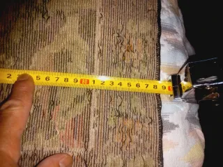 Vintage Tapete de parede decorativo em veludo Anos