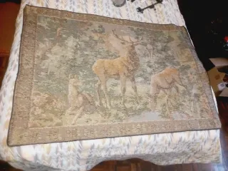 Vintage Tapete de parede decorativo em veludo Anos