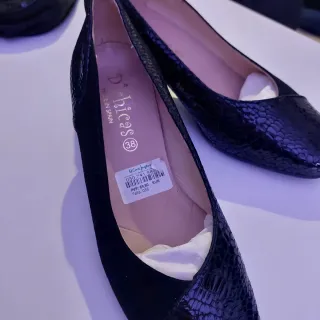 Zapatos D'chicas Negros Talla 38