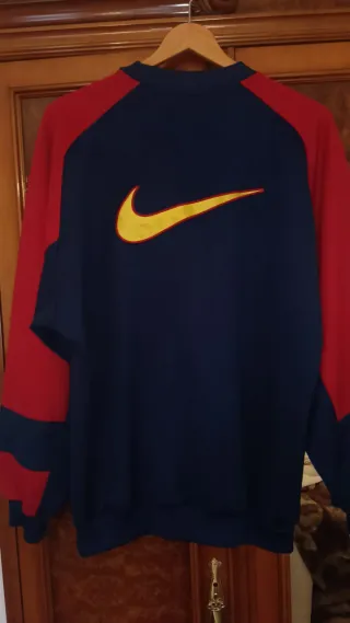 Sudadera Nike FC Barcelona Azul y Roja