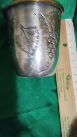 Set 4 Bicchieri Silver Plated Inalterabil