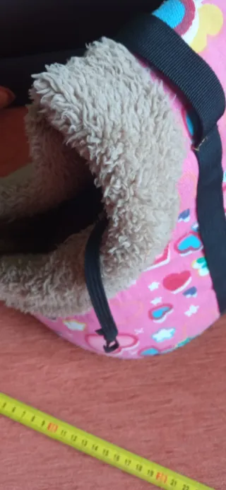 Bolso para mascota calentito y lindo