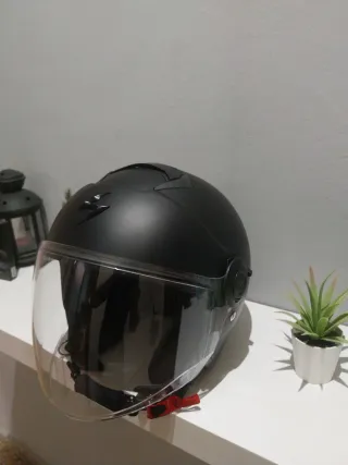 Casco Scorpion Moto Negro