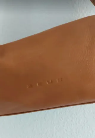 Bolso de piel Zeus camel