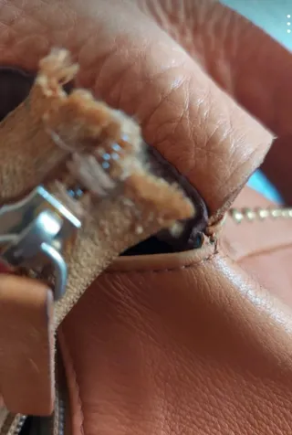 Bolso de piel Zeus camel