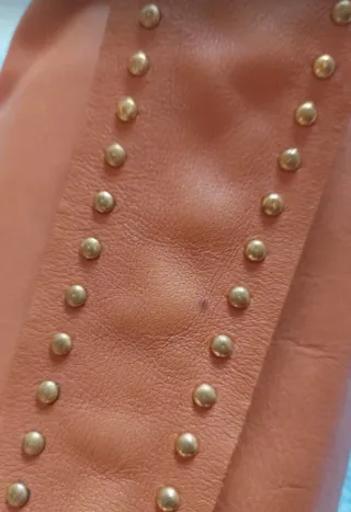 Bolso de piel Zeus camel