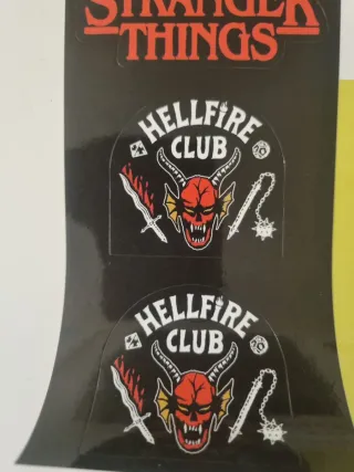 Stickers Stranger Things Hellfire Club