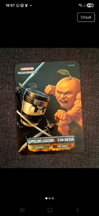 Lamincard Italian Brainrot Multiverse