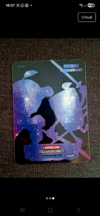 Lamincard Italian Brainrot Multiverse