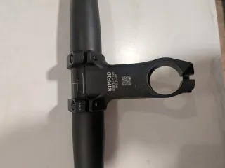 Manillar de Carbono y Potencia Aluminio para MTB.