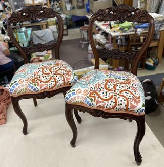 Sillas tapizadas trabajos de tapiceria