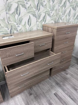 pack de cajoneras comodas nuevas 2 colores