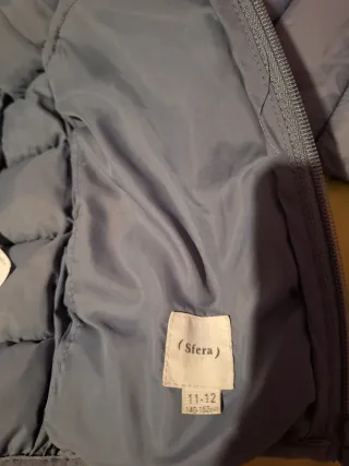 Chaqueta plumífero ligero azul