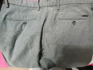 Pantalón Massimo Dutti Gris