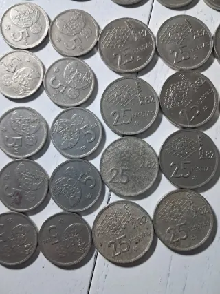 Monedas Mundial españa 82