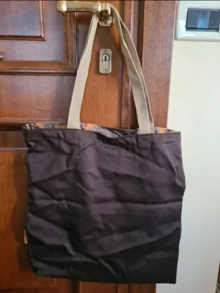 Borsa tote bag fantasia barocca