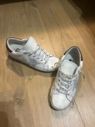 Golden Goose Sneakers Blancas y Grises