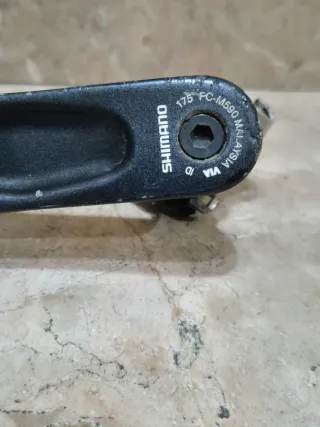 Bielas Shimano Deore 175mm con Pedales