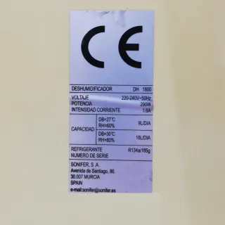 Deshumidificador Orbegozo