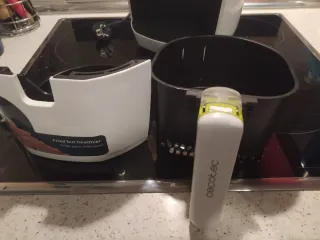 Freidora Aire Cecotec Blanca 1.5L