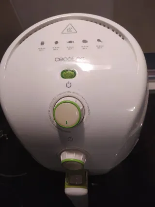 Freidora Aire Cecotec Blanca 1.5L