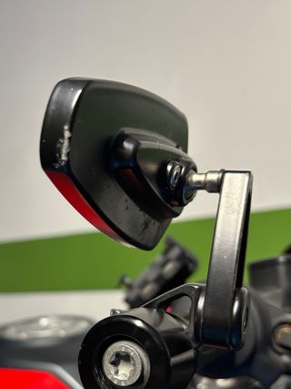 Retrovisores manillar moto