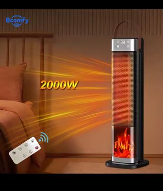 Calefactor 2000W con Mando a Distancia