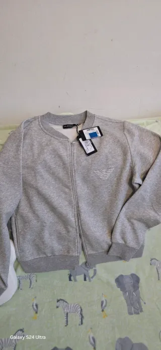 Sudadera Emporio Armani Gris L/XL Nueva