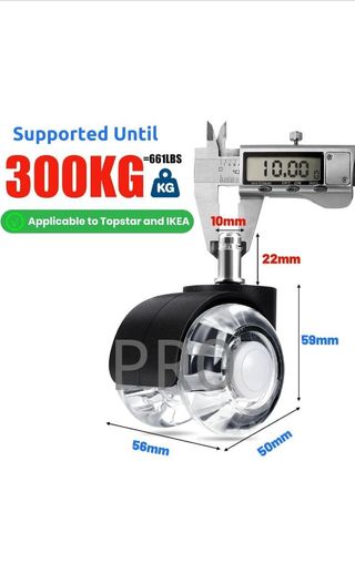 5 Pezzi Ruote per Sedia