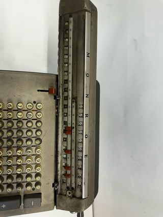 Calcolatore Elettromeccanico Monroe Vintage