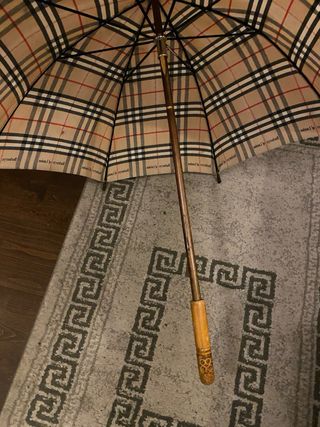 Paraguas Burberrys Beige Multicolor