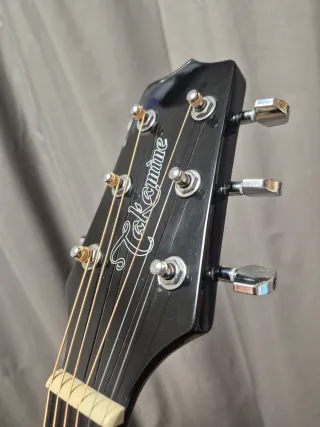 Guitarra Electroacústica Takamine GF15CE-BLK