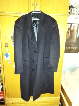 Abrigo Lana y Cachemira XXL Azul El corte inglés