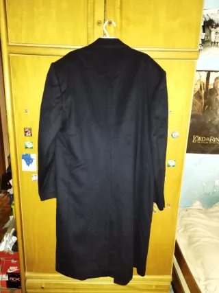 Abrigo Lana y Cachemira XXL Azul El corte inglés