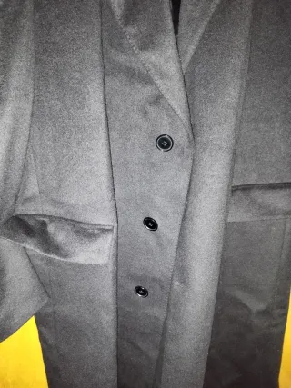 Abrigo Lana y Cachemira XXL Azul El corte inglés