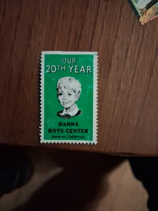 Sello Hanna Boys Center California 20 Años