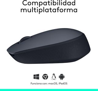 Logitech Ratón inalámbrico M170, 2,4 GHz con orrec