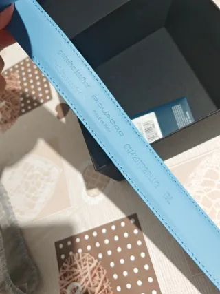 Cintura Piquadro Uomo Blu