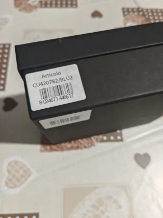 Cintura Piquadro Uomo Blu