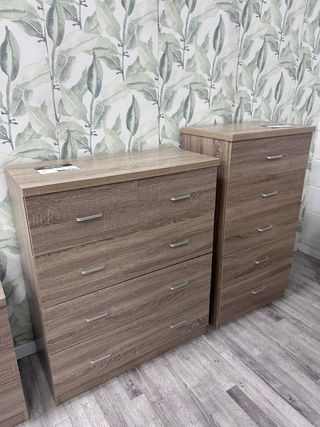 Pack 2 Cajoneras Cómodas 2 colores Nuevas