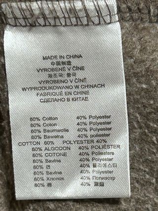 Sudadera Burton Hombre Vintage Marrón